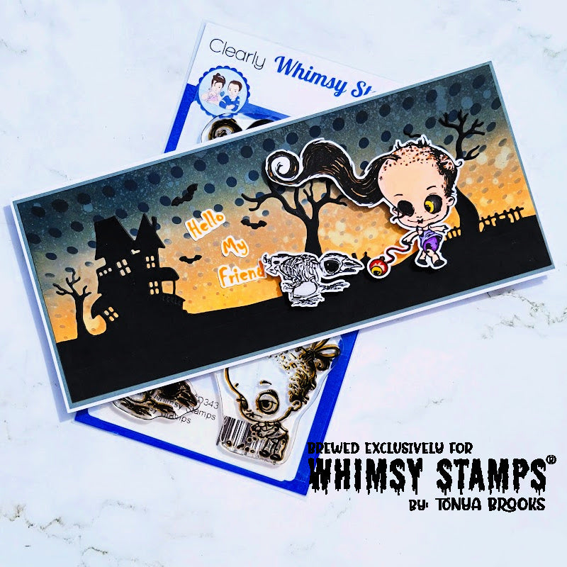 Dead Dolly Clear Stamps - Whimsy Stamps