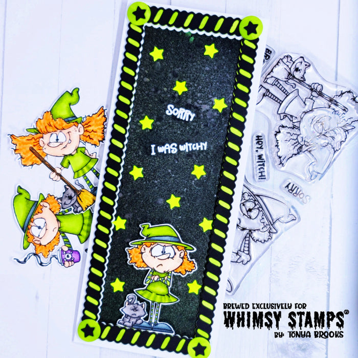 Slimline Twisty Frame Die Set - Whimsy Stamps