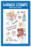 **NEW Tooth Fairy Clear Stamps - Whimsy Stamps