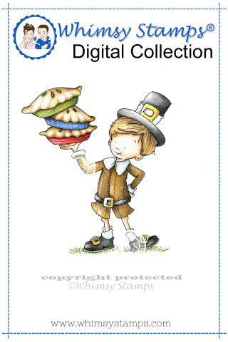 Topsy Turvy Pies - Digital Stamp - Whimsy Stamps