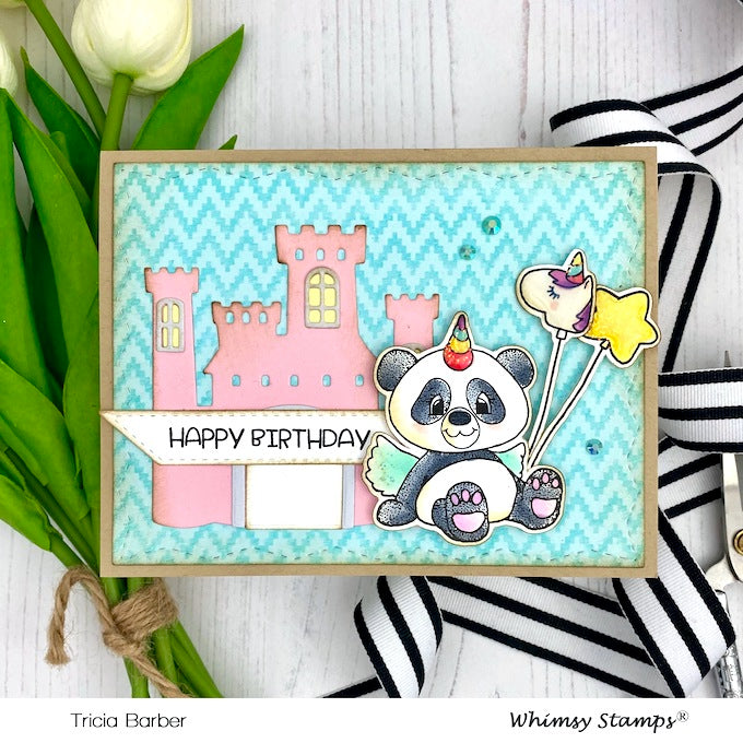 **NEW Build-a-Castle Die Set - Whimsy Stamps