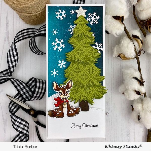 *NEW Decorate a Tree Die Set - Whimsy Stamps