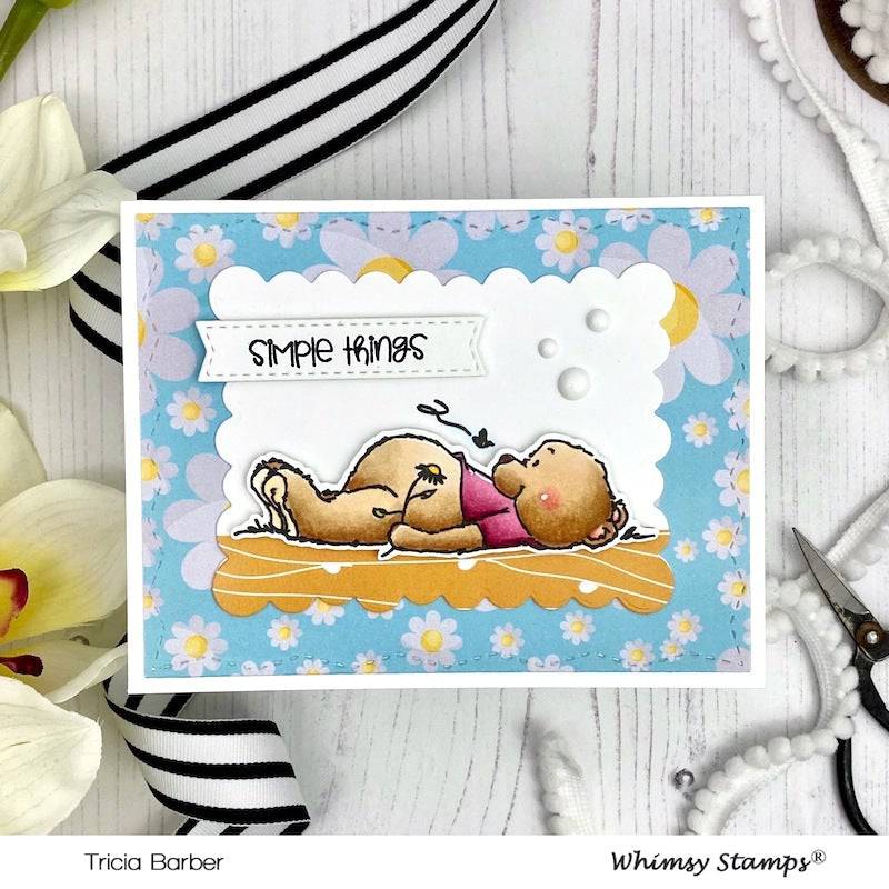 6x6 Paper Pack - Bizzy Bees - Whimsy Stamps