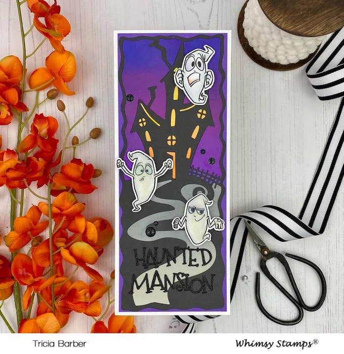 Haunted Word Die Set - Whimsy Stamps