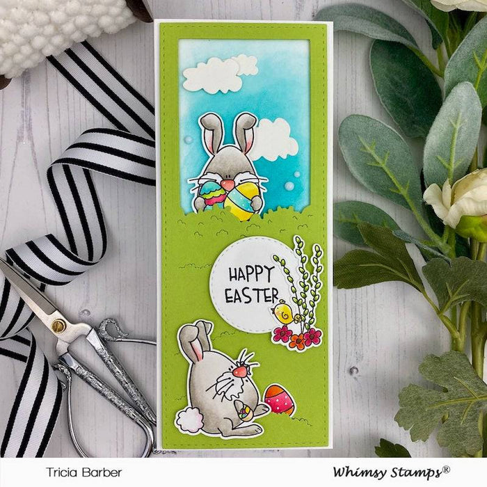 Spring Bunnies Clear Stamps - Whimsy Stamps