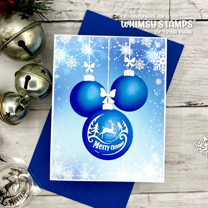 **NEW Elegant Ornaments 2 Clear Stamps - Whimsy Stamps