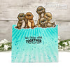 **NEW Otter Variety 2 Clear Stamps - Whimsy Stamps
