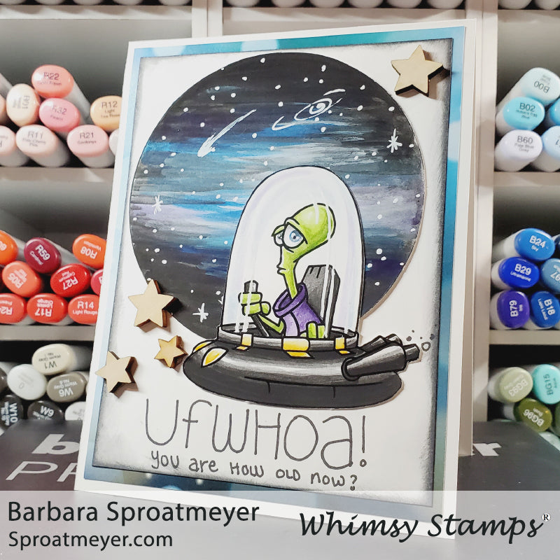 UFWhoa Clear Stamps - Whimsy Stamps