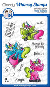 Unicorn Magic Clear Stamps - Whimsy Stamps