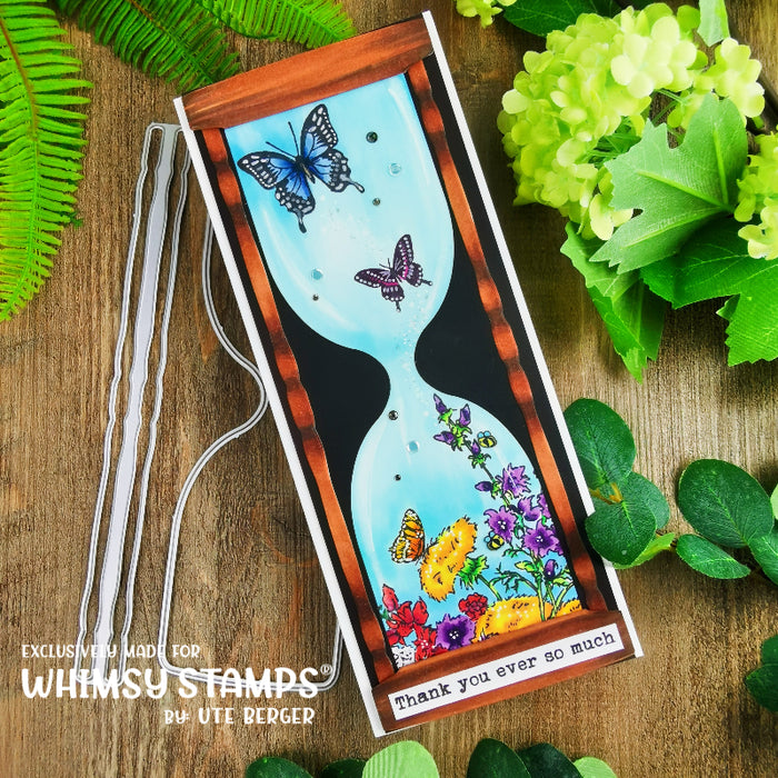 Slimline Hourglass Die Set - Whimsy Stamps