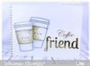 Coffee Break Clear Stamps - Whimsy Stamps