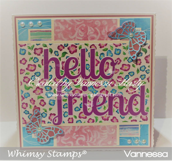Say it Big - Digital Sentiments - Whimsy Stamps