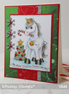 A Christmas Unicorn - Digital Stamp - Whimsy Stamps