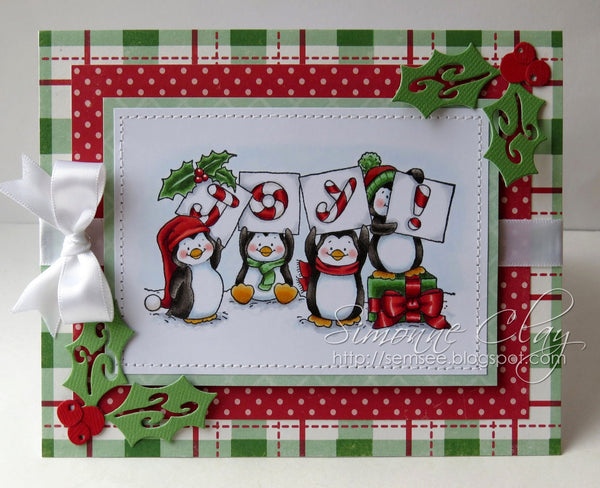 Penguin Joy - Digital Stamp - Whimsy Stamps