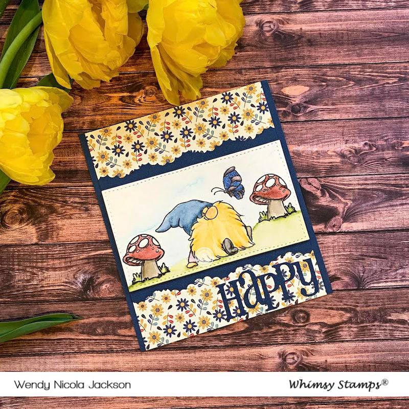 Bee Happy - Digital Stamp - Whimsy Stamps