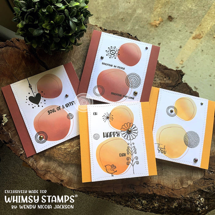 Boho Circles Die Set - Whimsy Stamps
