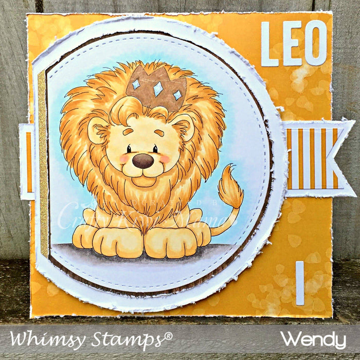 King Lion - Digital Stamp - Whimsy Stamps