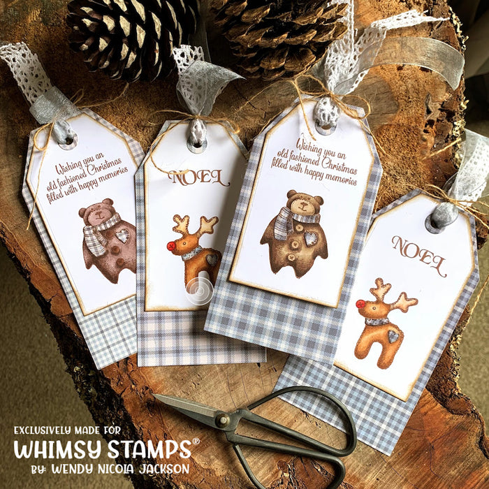 Mini Slim Tags Die Set - Whimsy Stamps