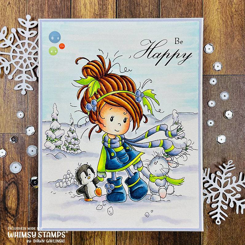 Winter Friends - Digital Stamp - Whimsy Stamps