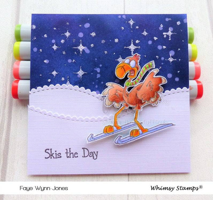 Winter Sports Clear Stamps - Whimsy Stamps