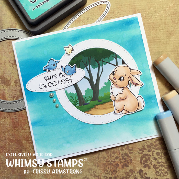 Woodland Critters Clear Stamps - Whimsy Stamps