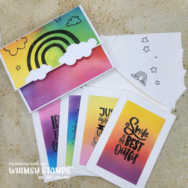 Positives Clear Stamps - Whimsy Stamps