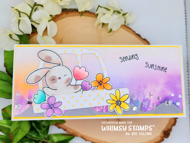 Sending Sunshine Clear Stamps - Whimsy Stamps