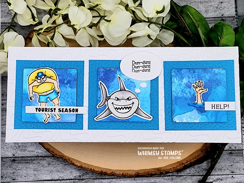 Snark Attack Clear Stamps - Whimsy Stamps