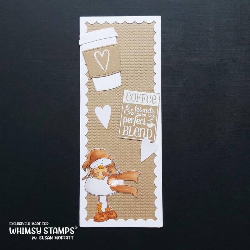 A Frosty Cup of Cocoa - Digital Stamp - Whimsy Stamps