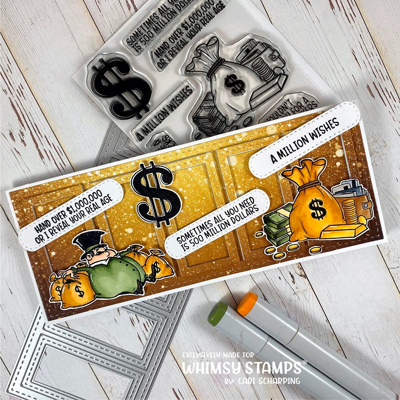 **NEW A Million Wishes Clear Stamps - Whimsy Stamps