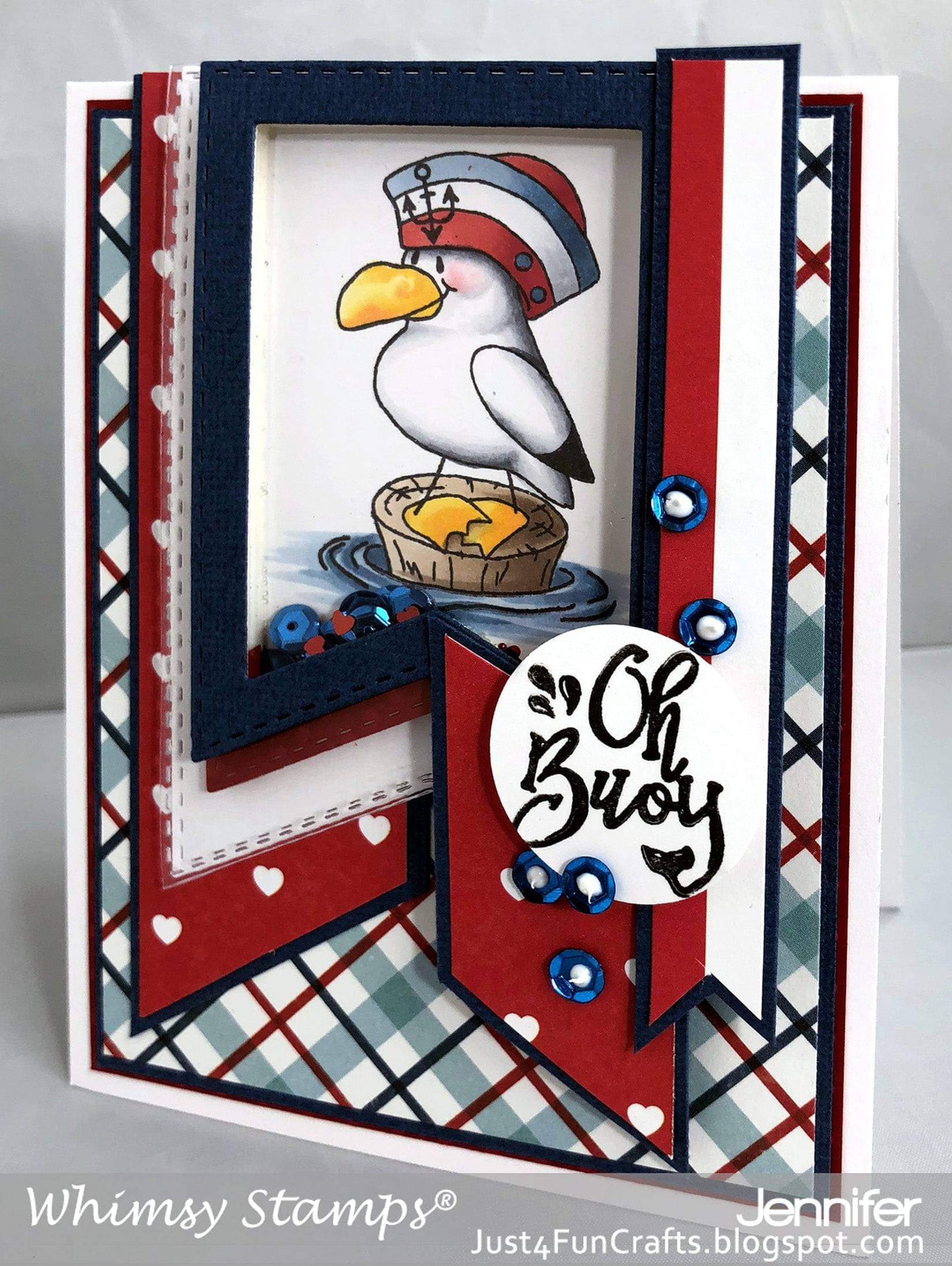 Ahoy, Matey! Clear Stamps - Whimsy Stamps
