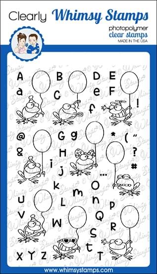 **NEW AlFROGabet Clear Stamps - Whimsy Stamps