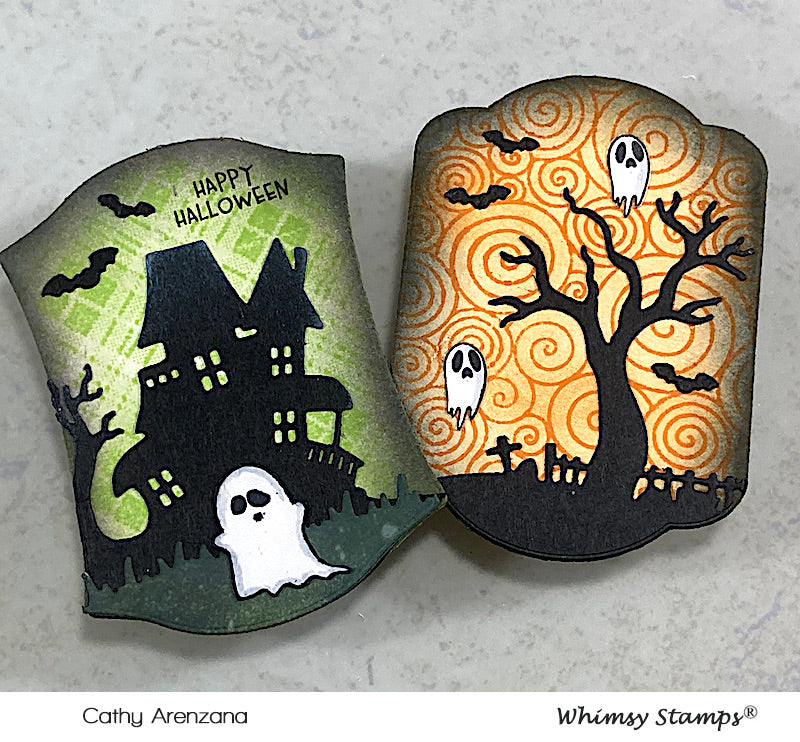 Antique ATC Frames Die Set - Whimsy Stamps