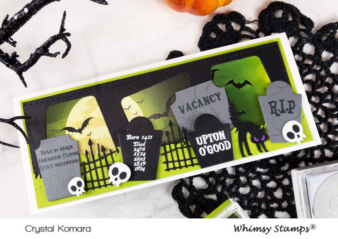 Build-a-Graveyard Die Set - Whimsy Stamps