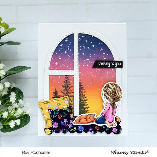 Arched Window Die - Whimsy Stamps