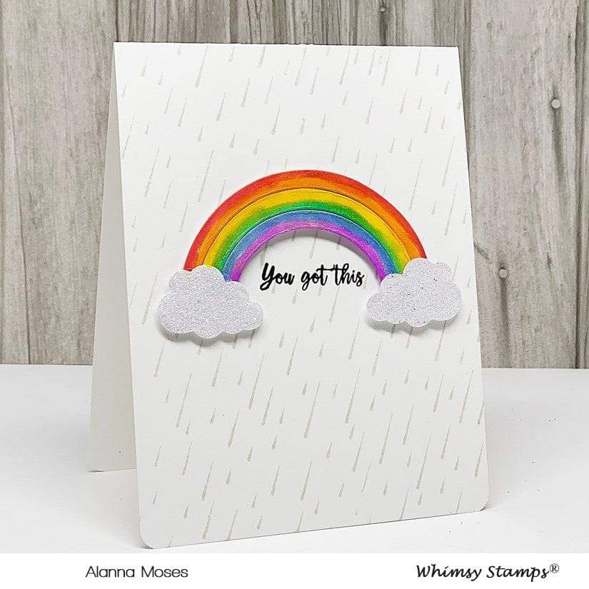 Array of Rainbows Die Set - Whimsy Stamps