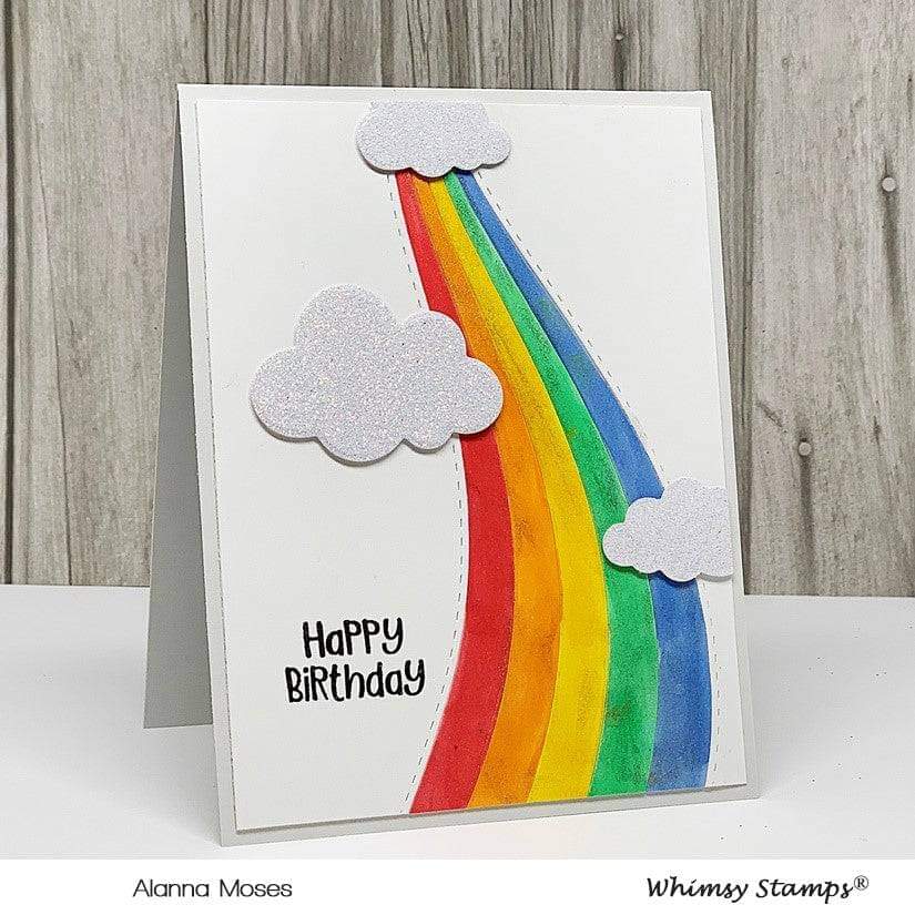 Array of Rainbows Die Set - Whimsy Stamps