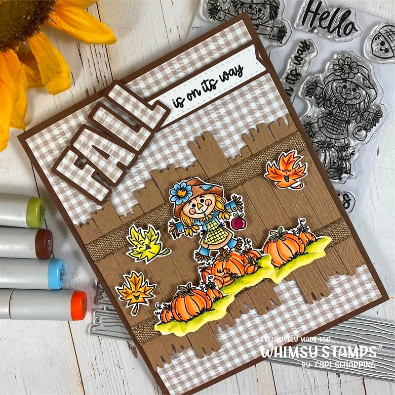 **NEW Autumn Vibes Clear Stamps - Whimsy Stamps