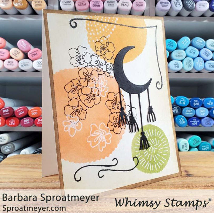 Boho Moon Die Set - Whimsy Stamps