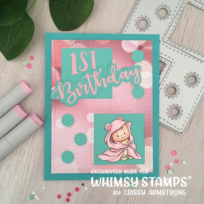 Babies from Above Clear Stamps - Whimsy Stamps
