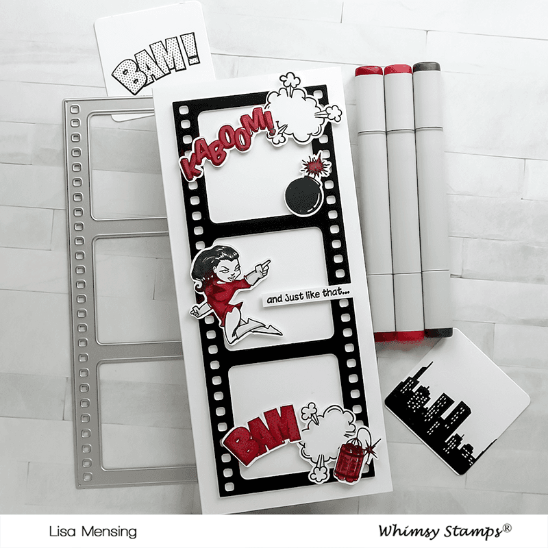 BAM! You're Old Clear Stamps - Whimsy Stamps
