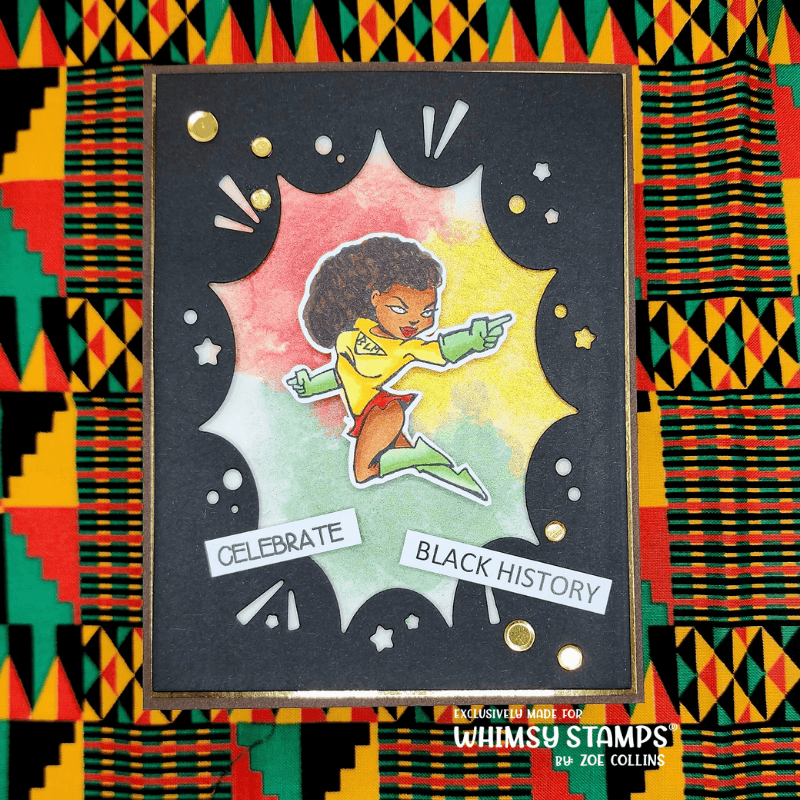 BAM! You're Old Clear Stamps - Whimsy Stamps