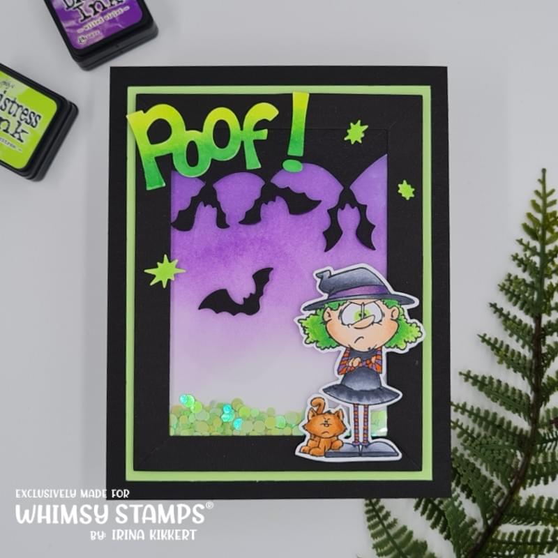 **NEW Bat Reveals Die Set - Whimsy Stamps