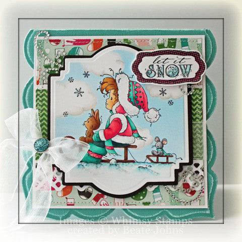 Let it Snow - Digital Stamp - Whimsy Stamps