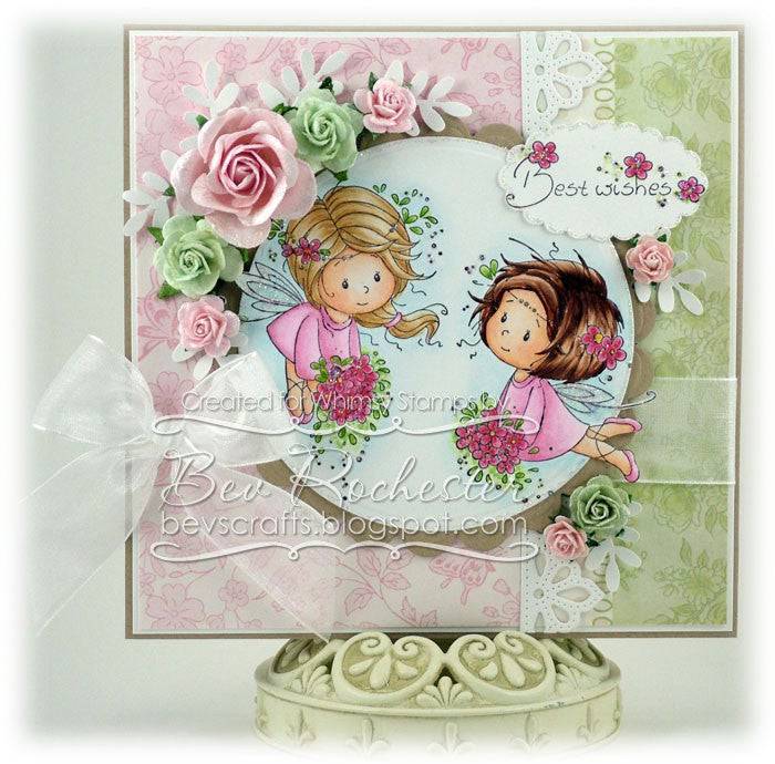 Flower Fairies - Digital Stamp - Whimsy Stamps