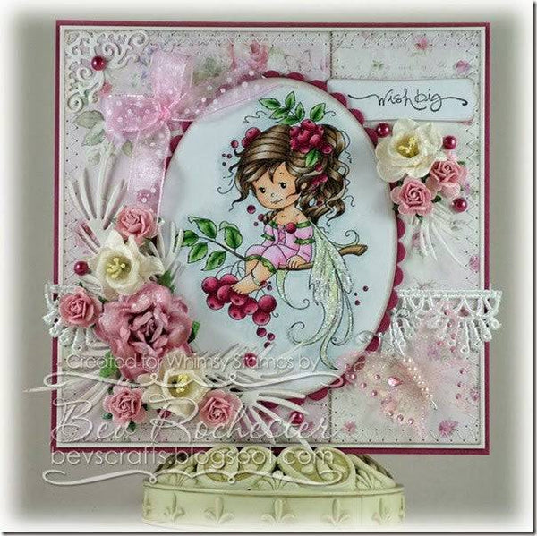 Rowan Fairy - Digital Stamp - Whimsy Stamps