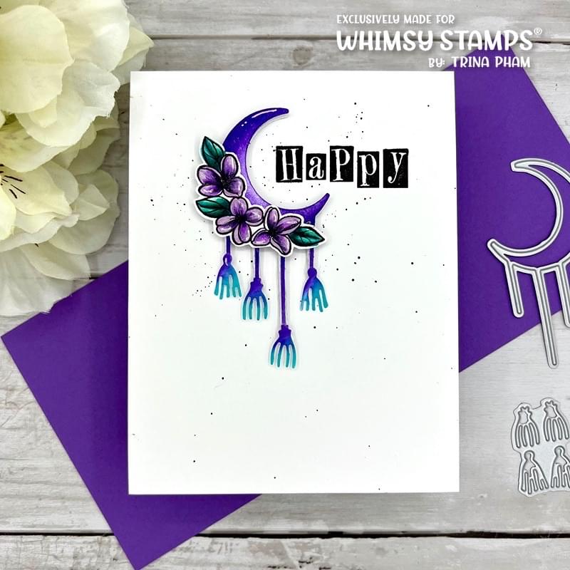 **NEW Boho Moon Die Set - Whimsy Stamps