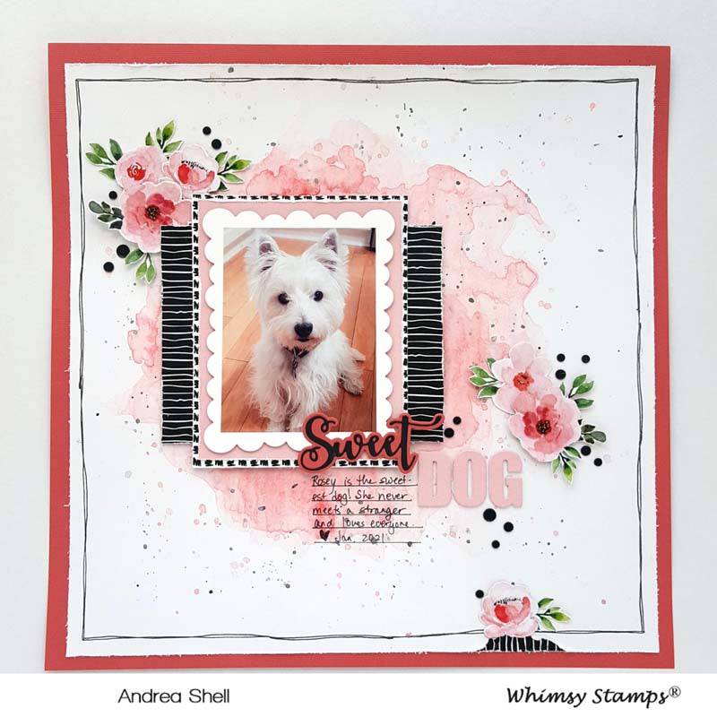 Bold ABC Die Set - Whimsy Stamps