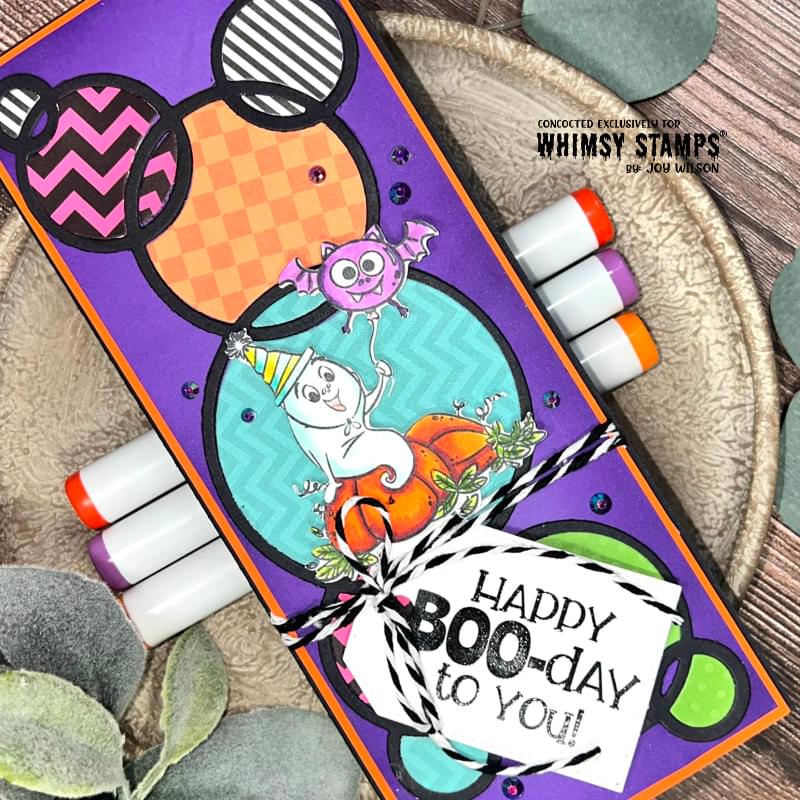 **NEW Boo Day Clear Stamps - Whimsy Stamps