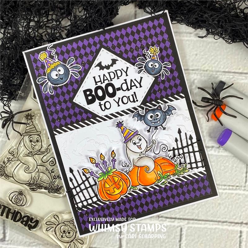 **NEW Boo Day Clear Stamps - Whimsy Stamps